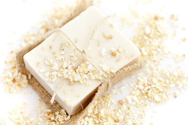 Jabon Artesanal Saponificado Avena