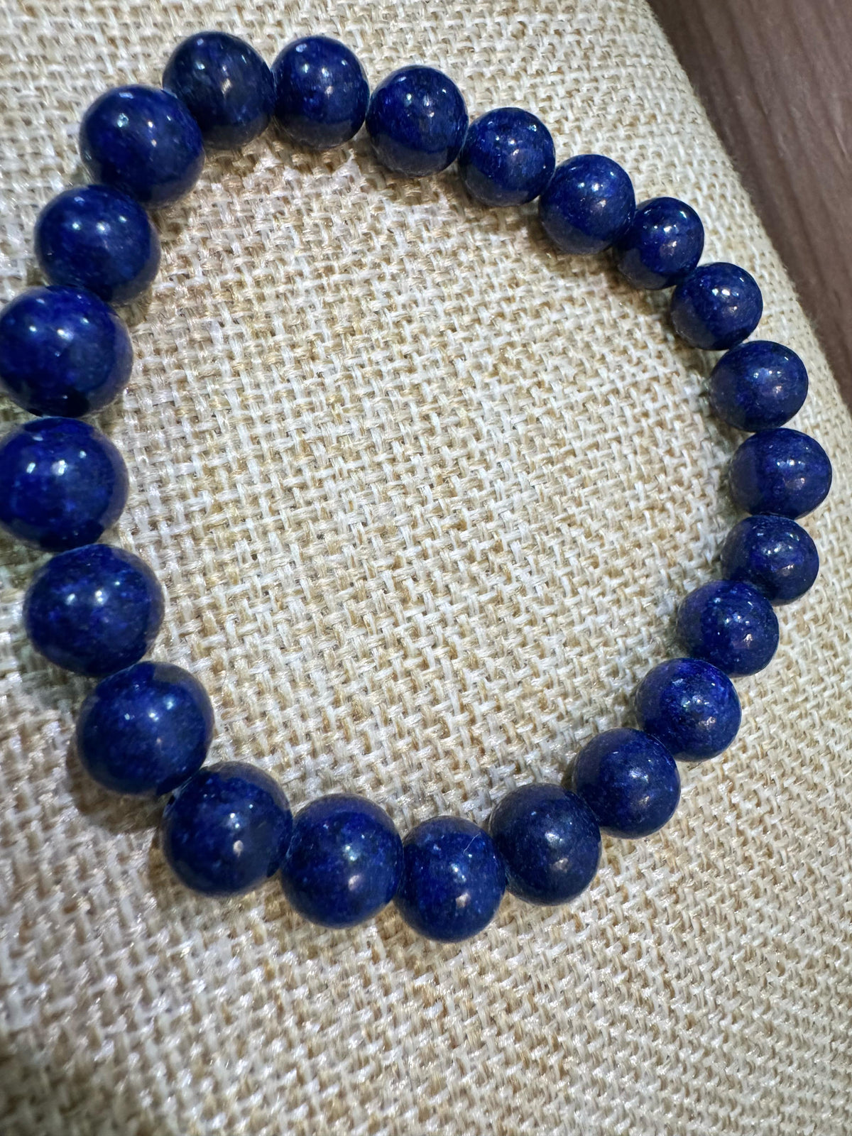 Pulsera intencionada Lapiz-Lazuli (elastica)