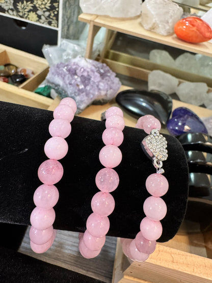 Pulsera intencionada de Cuarzo Rosa