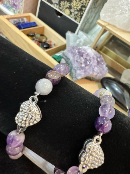 Pulsera intencionada de Cuarzo Amatista