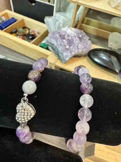 Pulsera intencionada de Cuarzo Rosa