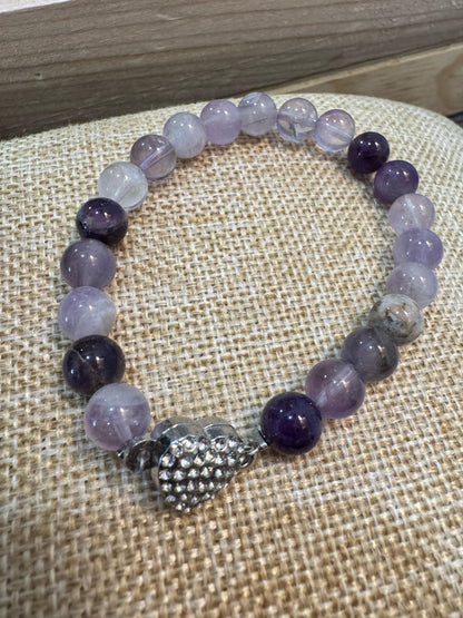 Pulsera intencionada de Cuarzo Rosa