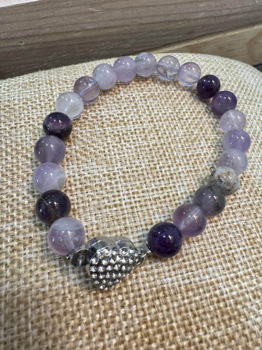 Pulsera intencionada de Cuarzo Amatista