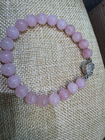 Pulsera intencionada de Cuarzo Rosa