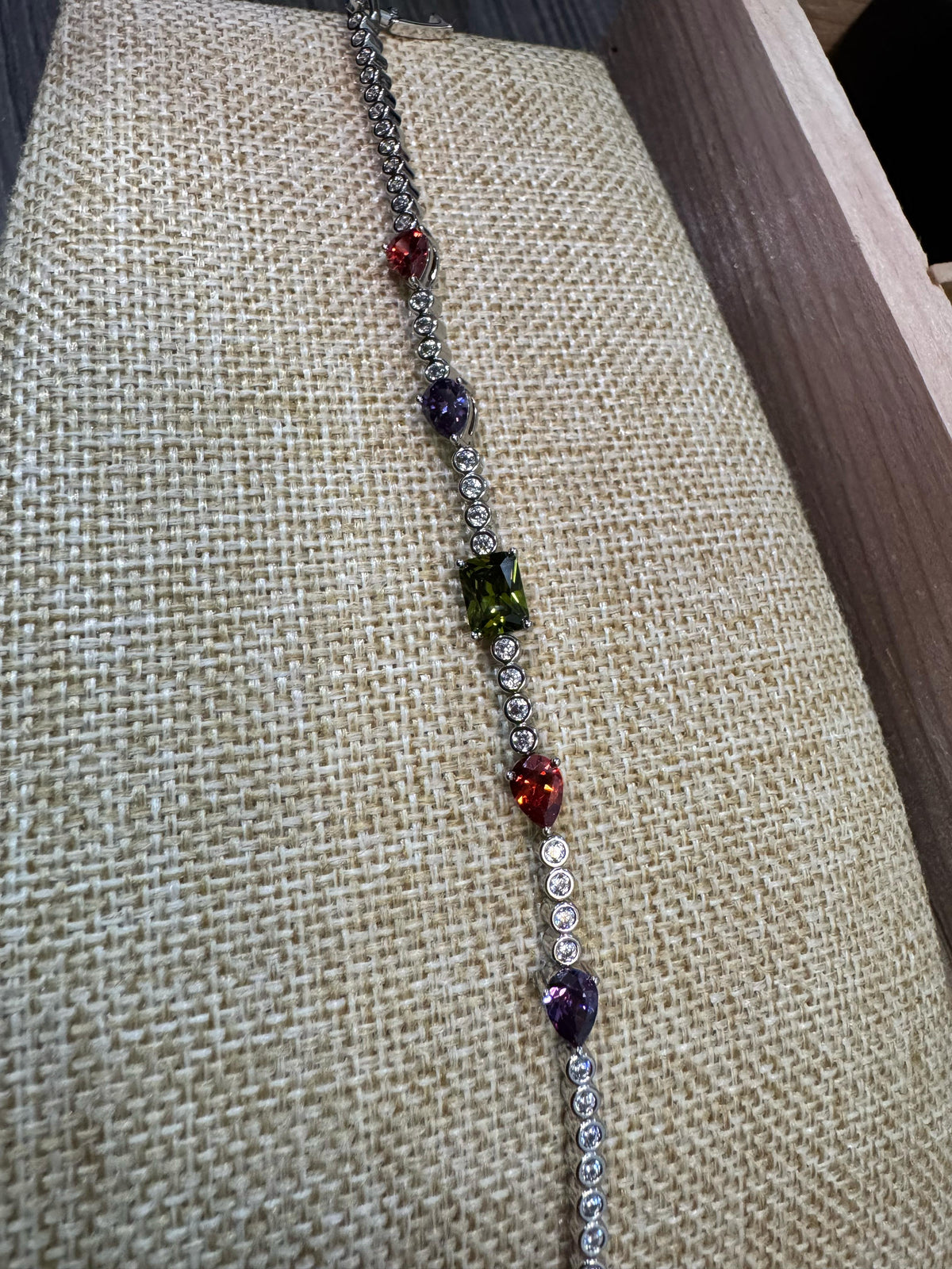 Pulsera Acero Inoxidable y Zirconia M14
