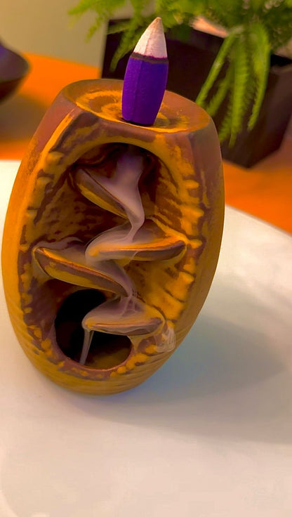 Cascada Incienso RETROFLUJO (Oval Cafe)