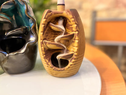 Cascada Incienso RETROFLUJO (Oval Cafe)