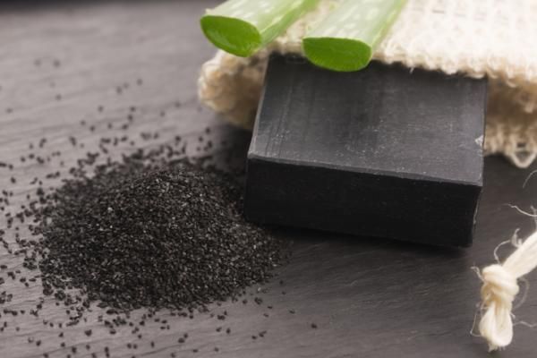 Jabon Artesanal Saponificado Carbon Activado
