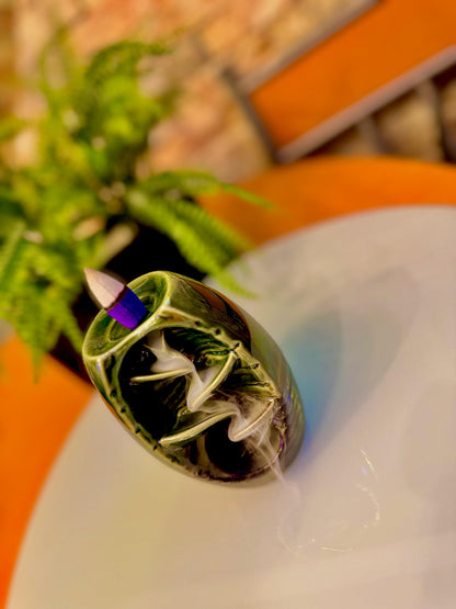 Cascada Incienso RETROFLUJO (Oval Verde)