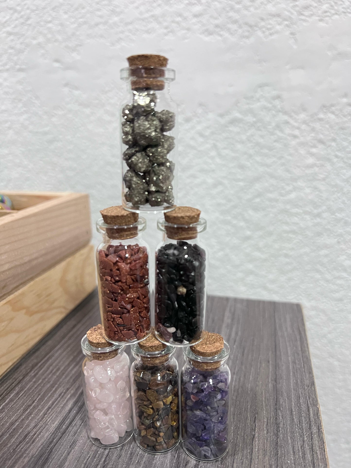 Botella Cuarzo confeti